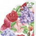 Салфетка декор Букет Арт Рондо, 3-х сл, круглые, 12шт/пач (12 )