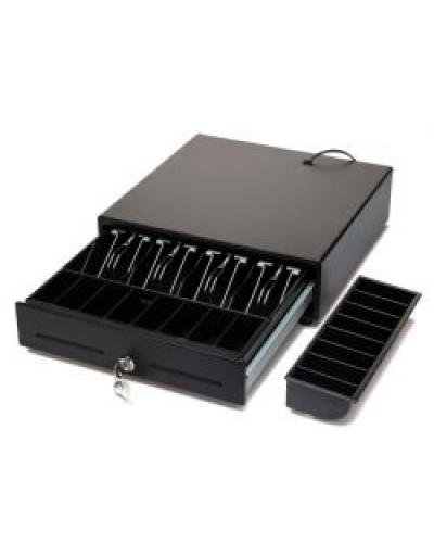 Денежный ящик 330А (Epson), автомат, черный, 4 яч.