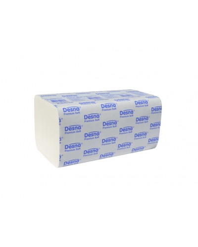 Полотенце  "Десна Premium Soft", V-слож., 2 сл, 200 л/пач (15)